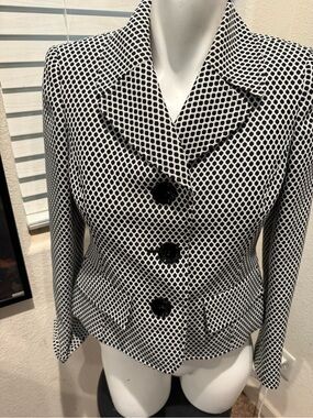 Kasper Plaid Blazer